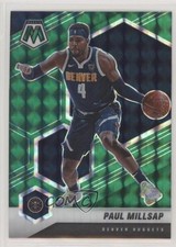 2020-21 Panini Mosaic Green Mosaic Prizm Paul Millsap #42 11pj