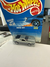 Hot Wheels BMW M1 Silver 1:64 Diecast Model Car Collector #473 Unopened Box