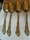 4 Gorham  Sterling Silver 8" spoons 55Grams each , Pat. 1899 sold each