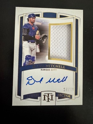 2025 Panini National Treasures Clutch Factor#CF-BML Blake Mitchell /49 (MEM, AU)