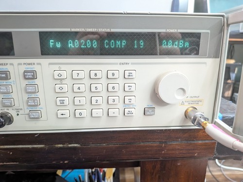 HP 83751A Sweeper Signal Generator 2-20GHz Opt 1E5 .1e8 Avail!! Pulse Mod Cal'd! - Picture 10 of 24
