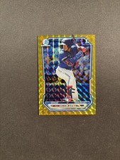 2026 Bowman Victor Arias 1st Chrome Gold Geometric Refractor 40/50 BJLB