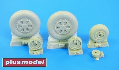 Plus Model AL3010 - 1:32 Mig-21 wheels early - Neu