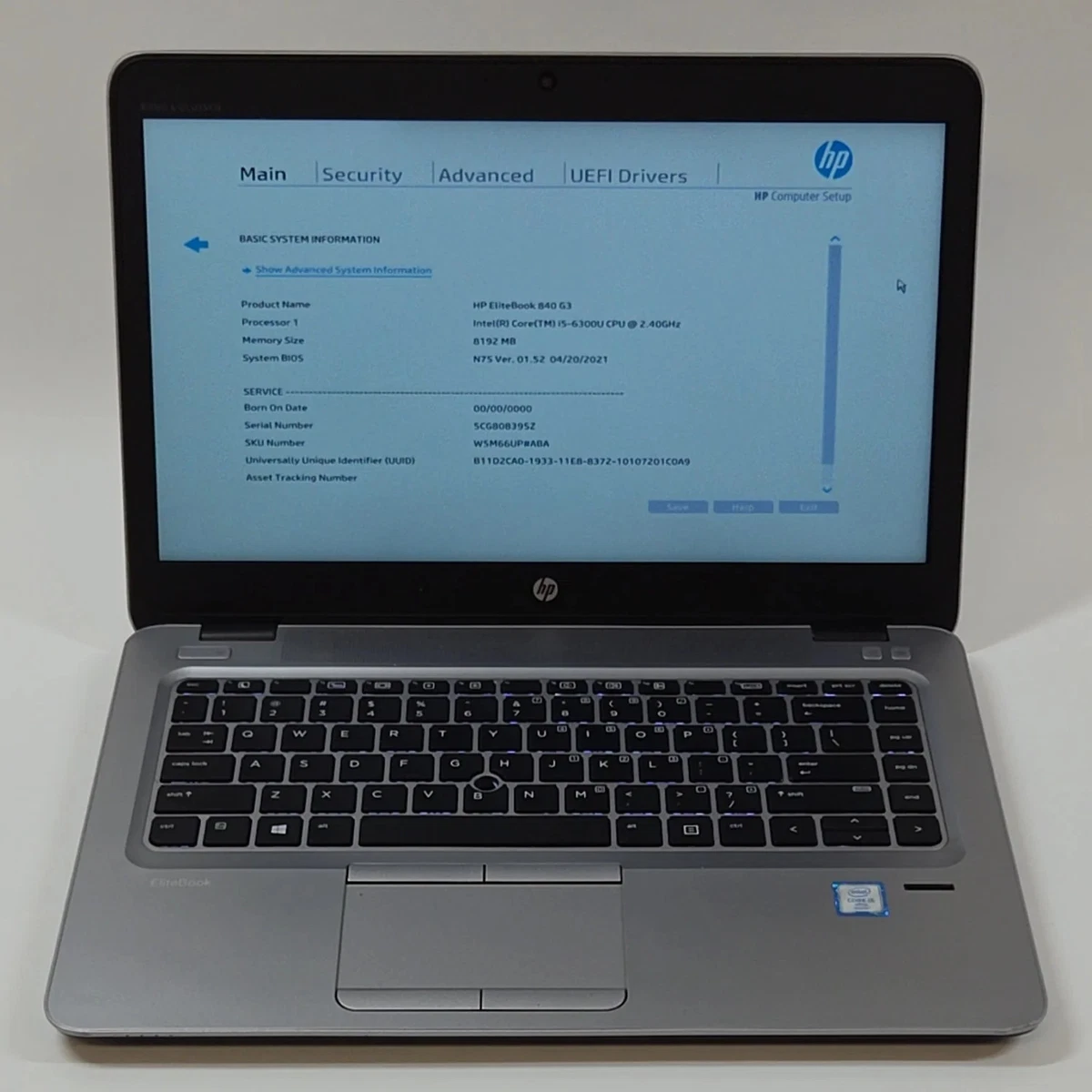 25+ HP Intel Core i5 6th Gen. 8 GB RAM Notebooks/Laptops for sale