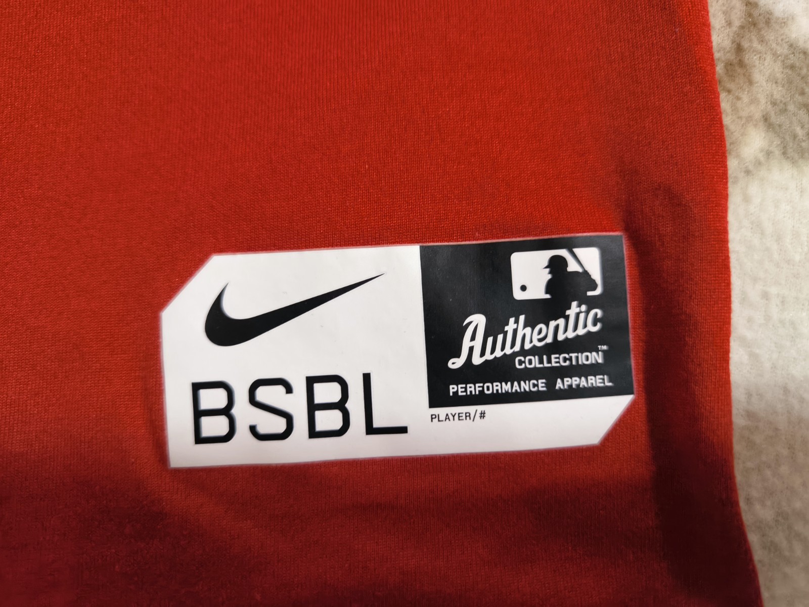 MLB Baseball Nike Authentic Collection Boston Red… - image 2