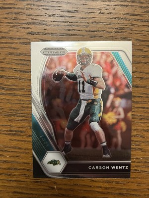2021 Panini Prizm Draft Picks - Carson Wentz #13 North Dakota State Bison