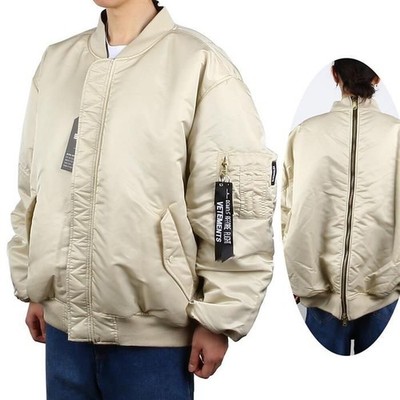 vetements UE63JA121C CREAM Wende-Bomberjacke 145222313