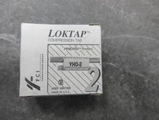 (9 pcs) Burndy LOKTAP YHO-2 Compression Tap Connector New