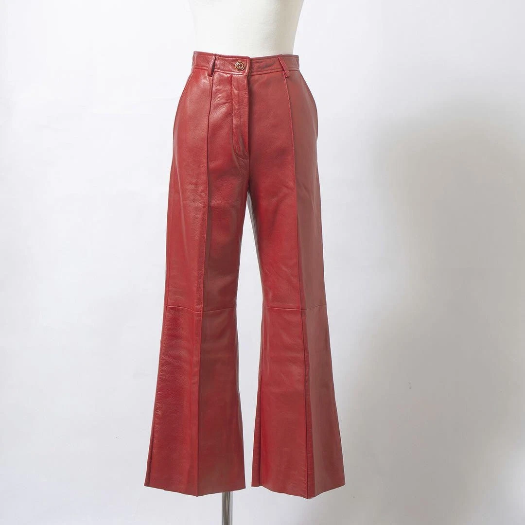 Gucci Leather Pants for Women for sale | eBay