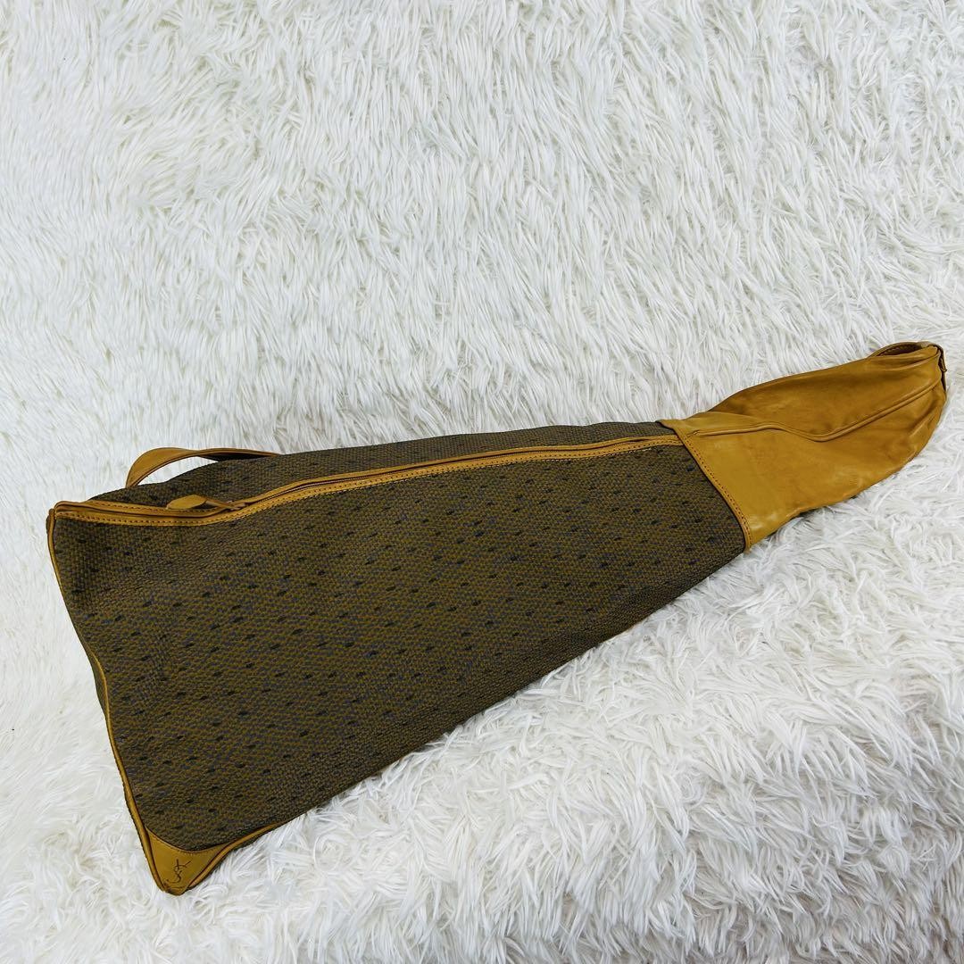 Borsa a tracolla YSL Yves Saint Laurent triangolo in pelle