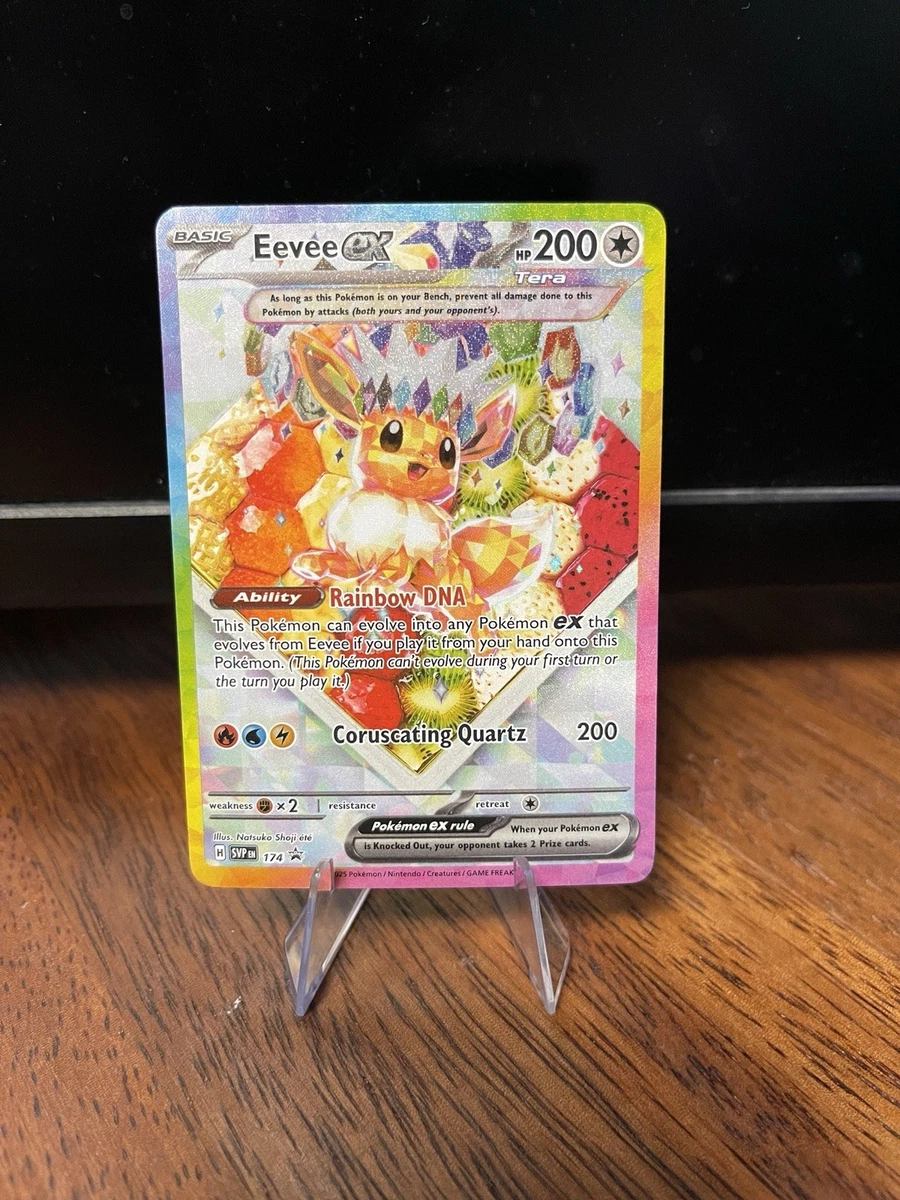 Pokémon TCG Grade 9 Eevee Individual Collectible Card Game Cards