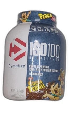 Dymatize ISO100 Hydrolyzed Protein Powder Cocoa Pebbles 5 lbs 71 Servings