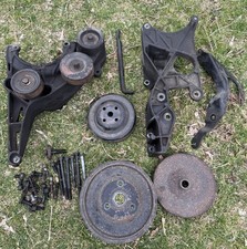Chevrolet Sbc 350 Serpentine Belt Brackets Pulleysbolts Non A.i.r. D 88-94