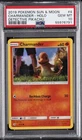 2019 POKEMON SUN & MOON DETECTIVE PIKACHU #4 CHARMANDER-HOLO PSA 10