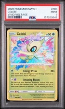 CELEBI #009 PSA 9 • 2020 SWSH Amazing Vivid voltage 009/185 on eBay