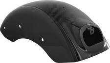 Arlen Ness Carbon Fiber Rear Fender Glossy Bl...