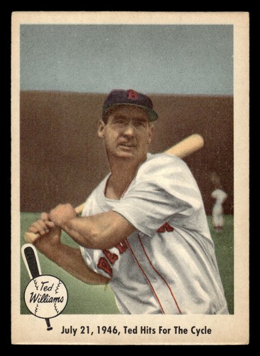 July 21, 1946, Ted [Hits for the Cycle] #29 card