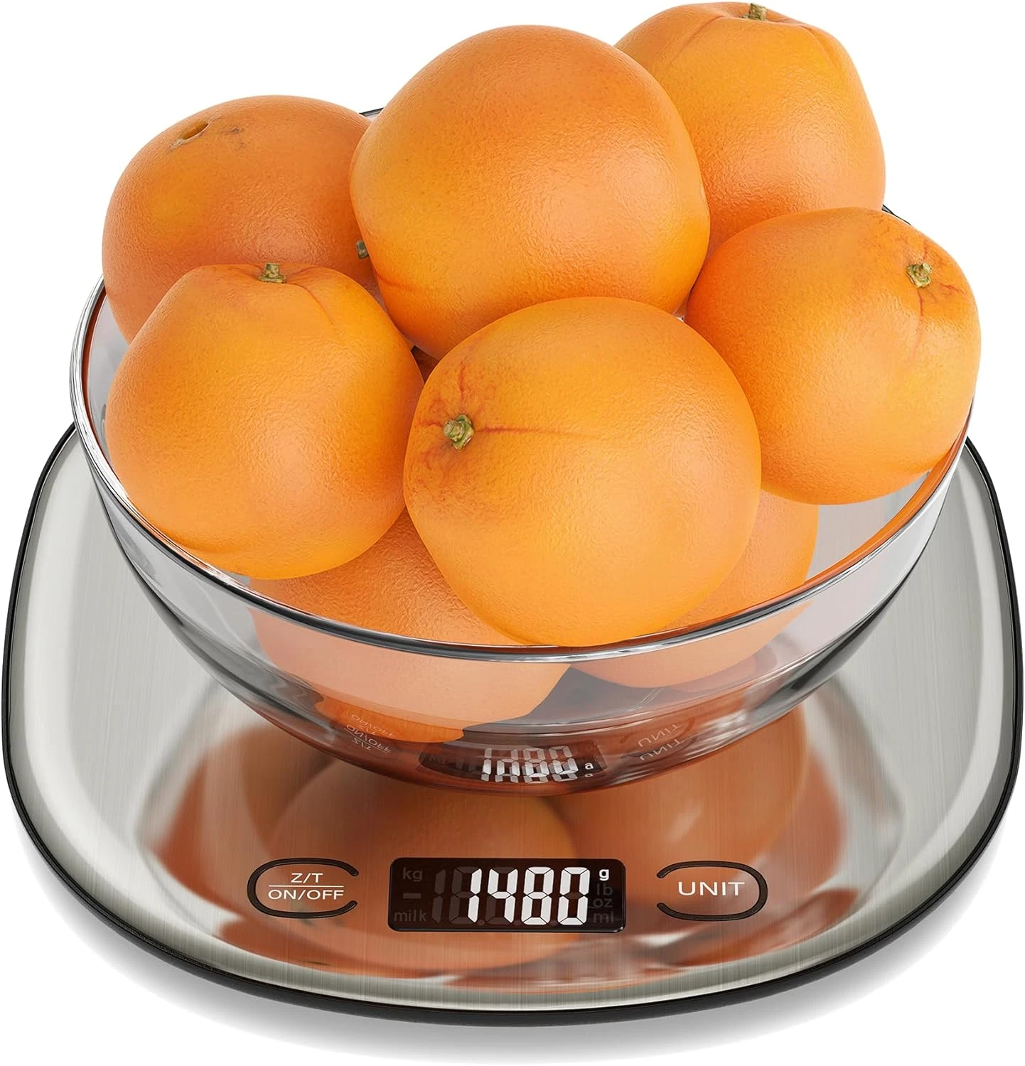 Balanza Cocina Digital Recargable 15kg Alta Capacidad Precisa para Cocinar