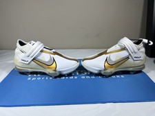 Scarpe da baseball Nike Force Zoom Trout 7 oro bianco CI3134-106 da uomo taglia 7,5 NUOVE