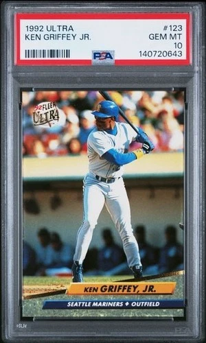 KEN GRIFFEY JR. 1992 ULTRA #123 PSA 10 GEM MINT