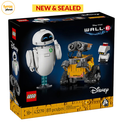 Lego 43279 Disney Pixar Wall-E and EVE New Sealed