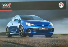 2017 VAUXHALL VXR car sales brochure. UK auto catalogue Maloo Corsa GTC Insignia