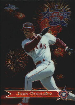 Texas Rangers 1997 1997 Topps Chrome All-Stars #AS15 Juan Gonzalez Texas Rangers - NM-MT ...
