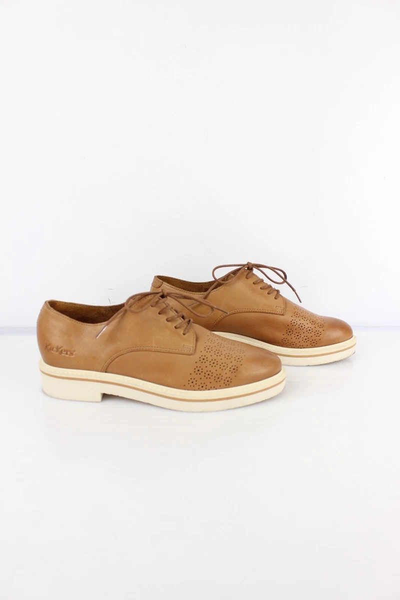 Derbies femme marron camel cheap