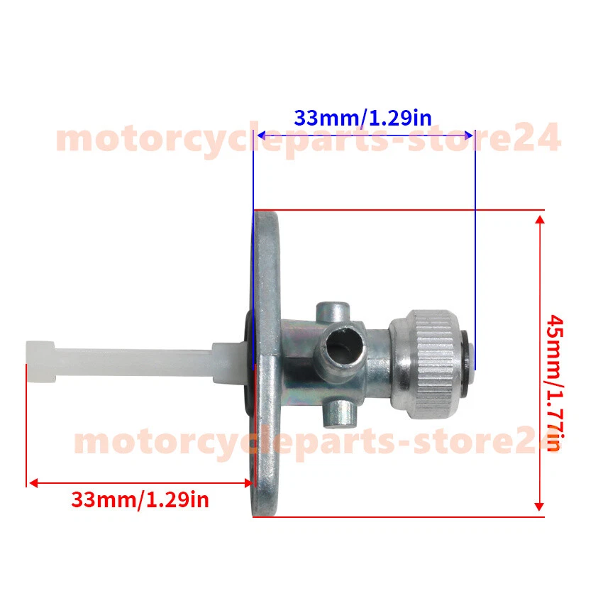 Gas Tank Fuel Switch Valve Petcock For Husqvarna WR125 09-2011/ WR150 CR150 2011 - Imagem 2 de 4