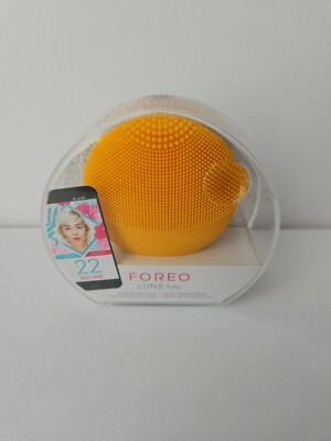 Foreo Luna Fofo Smart Silicone Facial Cleansing Massage Brush Sunflower Yellow