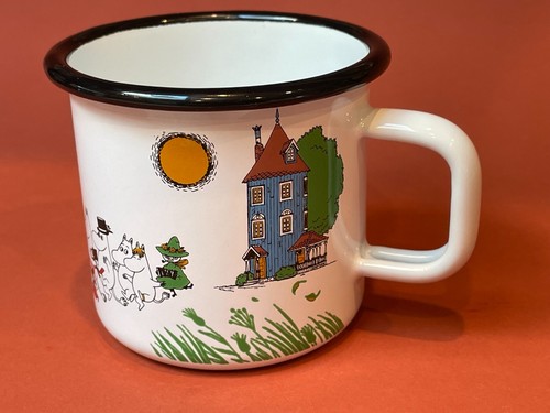 Muurla MOOMIN Characters Metal Enamel 12 oz Coffee Mug