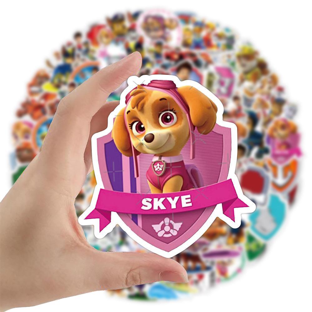 Paw Patrol Sticker-Pad – über 295 Aufkleber Mit Chase, Marshall, Skye & Mehr, 4 Seiten