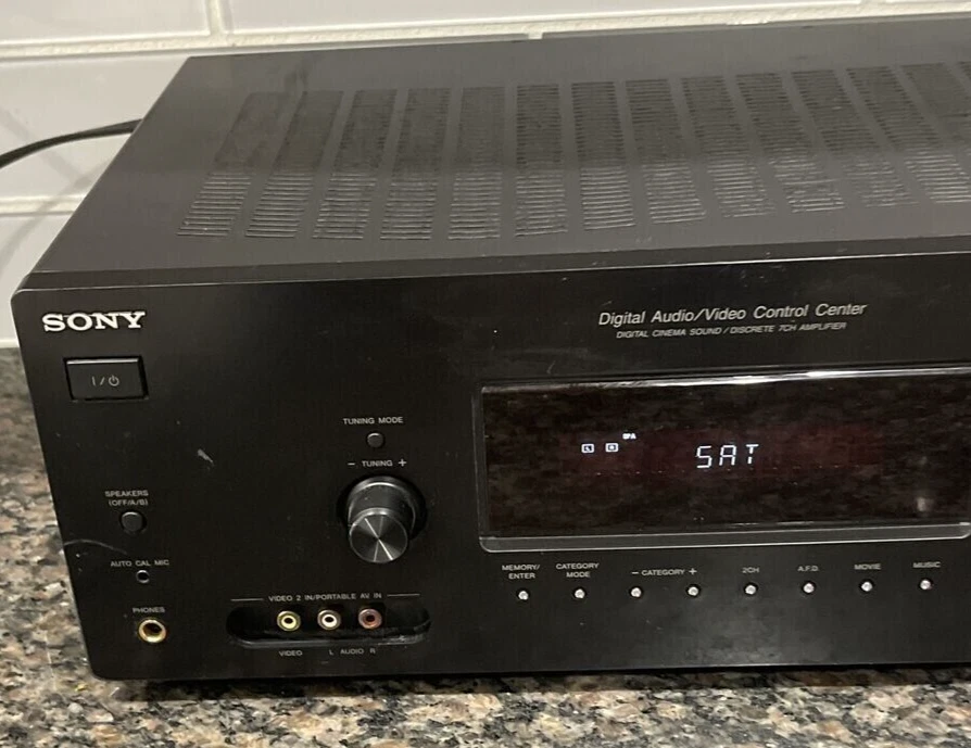 Sony Receiver STR-DG720 7.1 HDMI Home Theater Surround Sound UNTESTED For Parts - Image 3 of 4