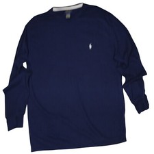 Polo Ralph Lauren Long Sleeve Thermal Waffle knit Shirt Classic Fit Mens 1X