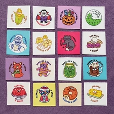 Everything Smells Lot Of 16 Scratch And Sniff Stickers 