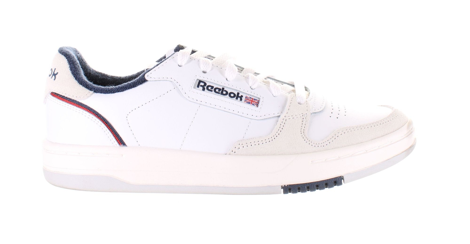 Reebok Mens Phase Court White Fashion Sneaker Size 7.5 (7778424)