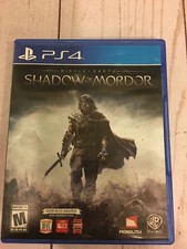 PS4 Middle Earth-Shadow Of Mordor PS4 Sony PlayStation
