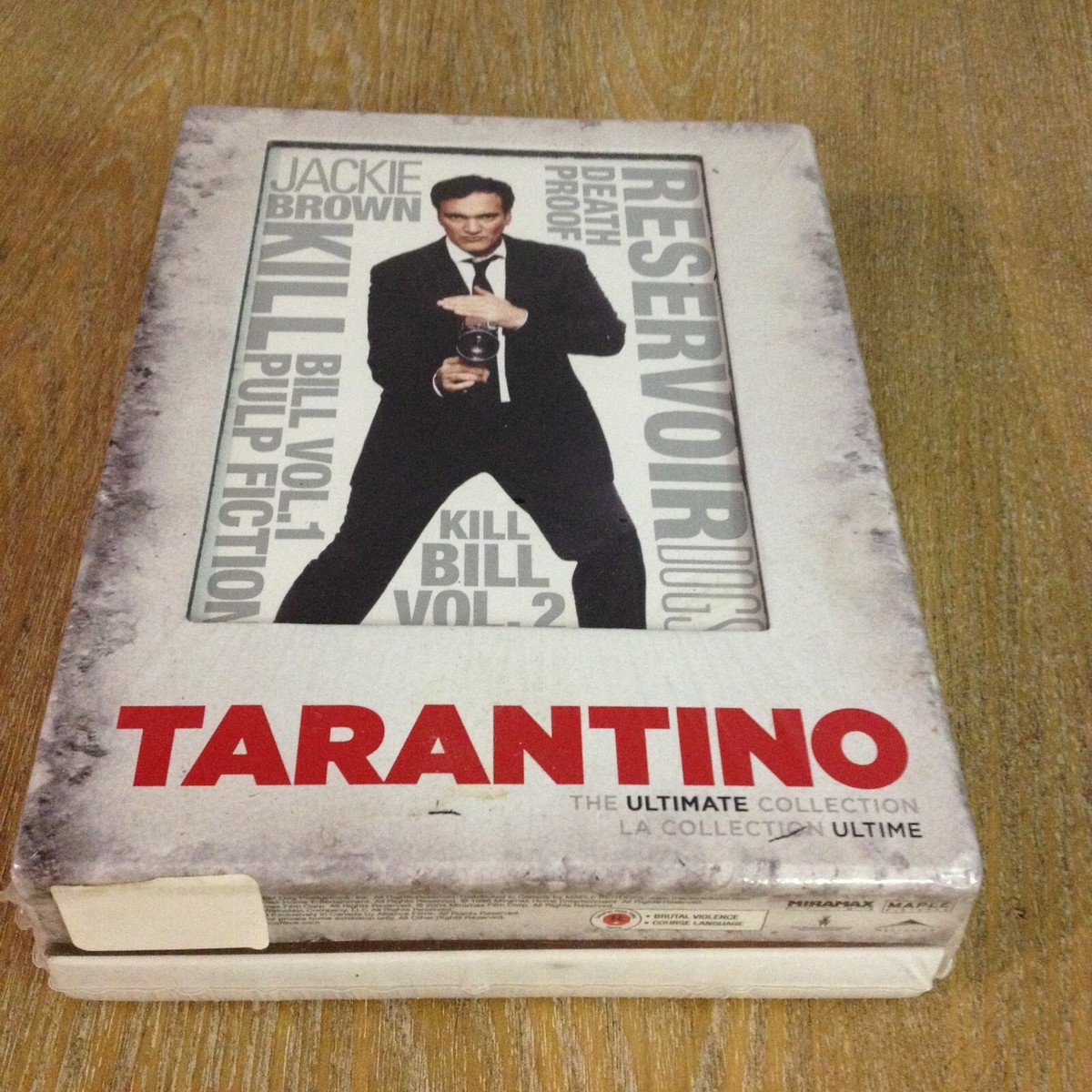 The Ultimate Tarantino Collection 6 Disc Collector's Ed. RARE DVD