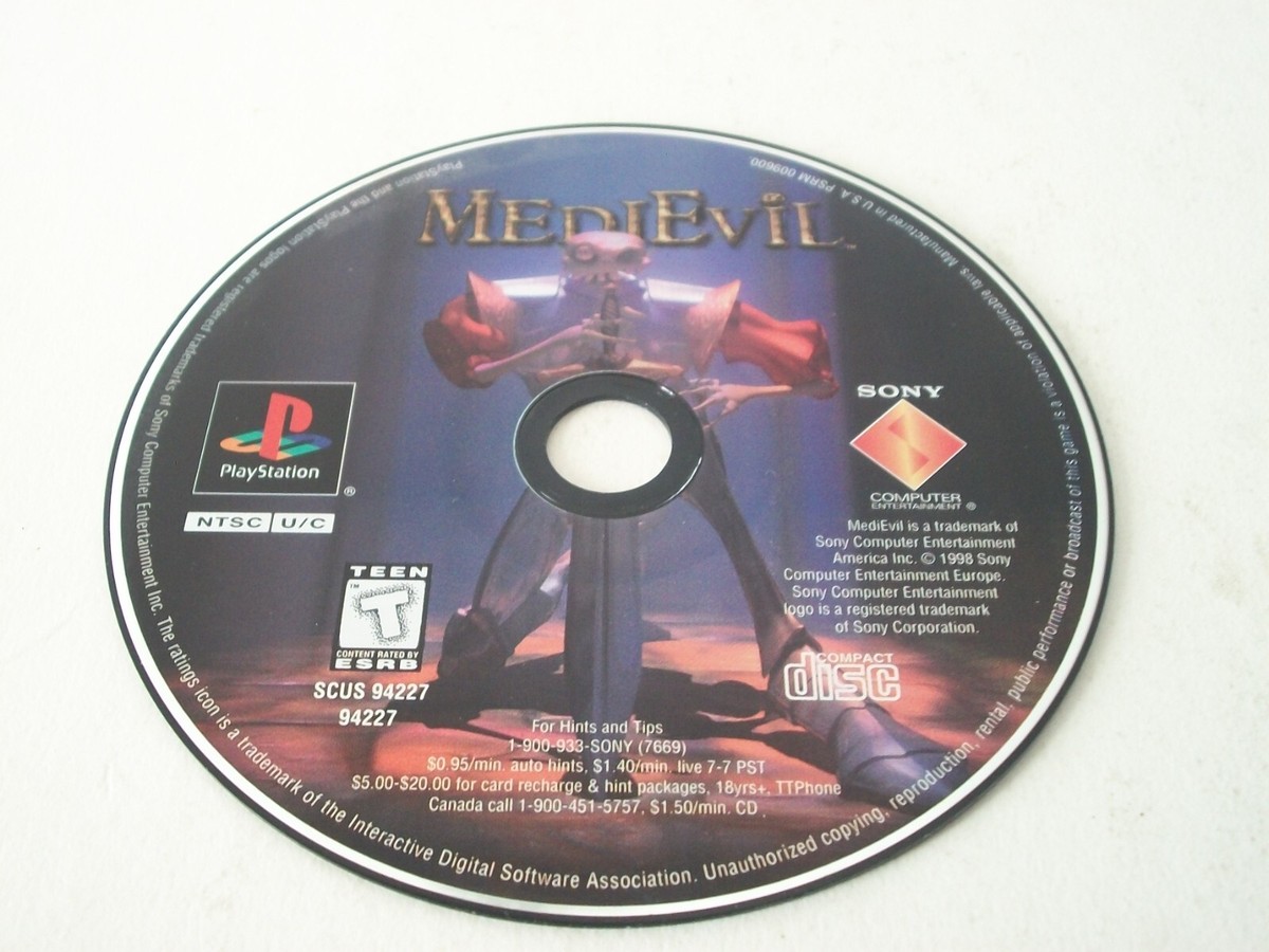 Jeu MediEvil Pour PlayStation 1 (PS1) - Édition PAL - Bon état - Jeu D'occasion Collector
