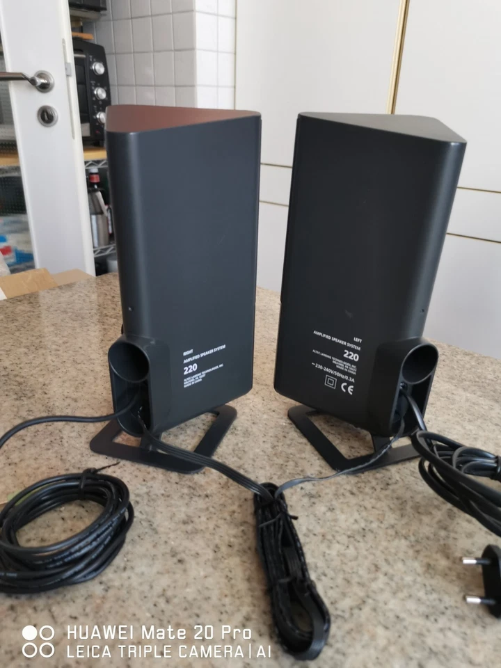 Altec Lansing 220 2er Set NEUwertig siehe Fotos: - Bild 4 von 4