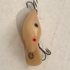 Lot of 3 Mann’s Vintage Deep Chartreuse  Black & Coral Fishing Lures — photo 9