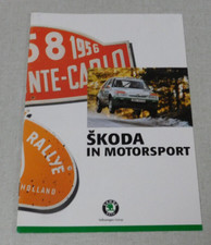 1997 Skoda In Motorsport Volkswagen Advertising Brochure