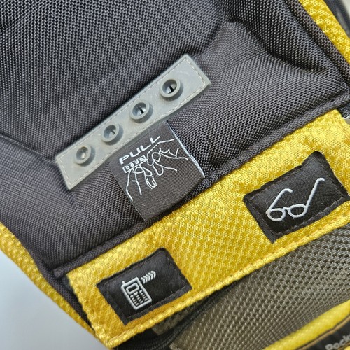 Golfmate 7-Way Golf Cart Bag Black/Yellow Lightweight 9 Pockets Rain Cover - Picture 9 of 19