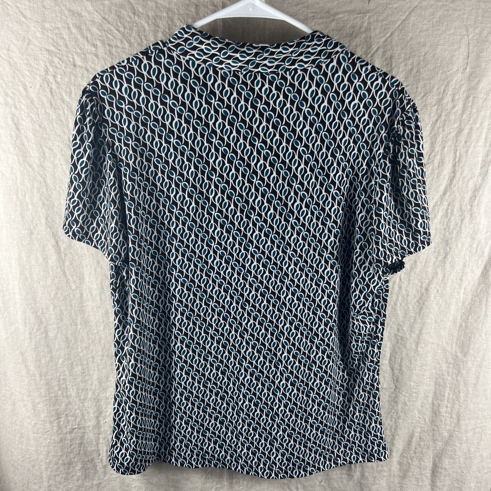 Perceptions Women's Multicolor Patterned Short Sl… - image 12