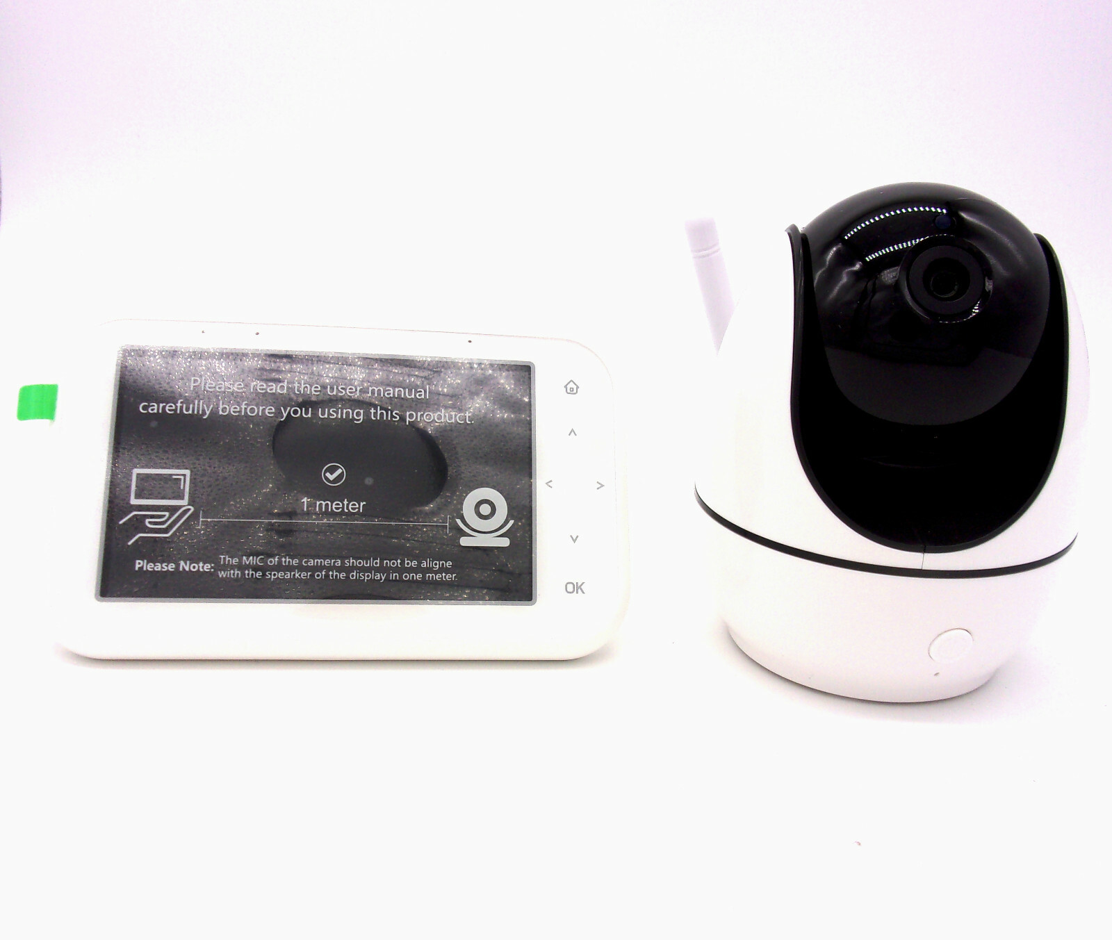 Baby Monitor, 1080P video Baby monitor With camera and audio Recorder 4.5