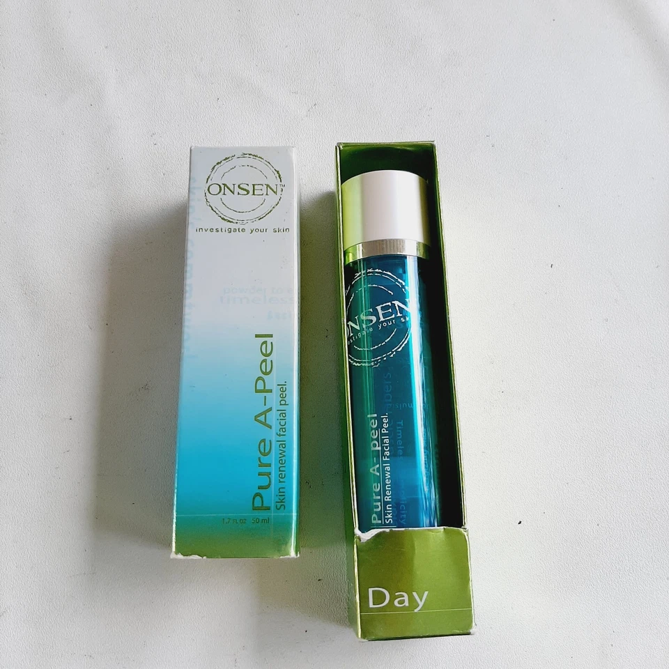 Onsen Pure A-Peel Skin Renewal Facial Peel Gel All Nature 1.7FL OZ 50ML NOB - Image 2 of 2