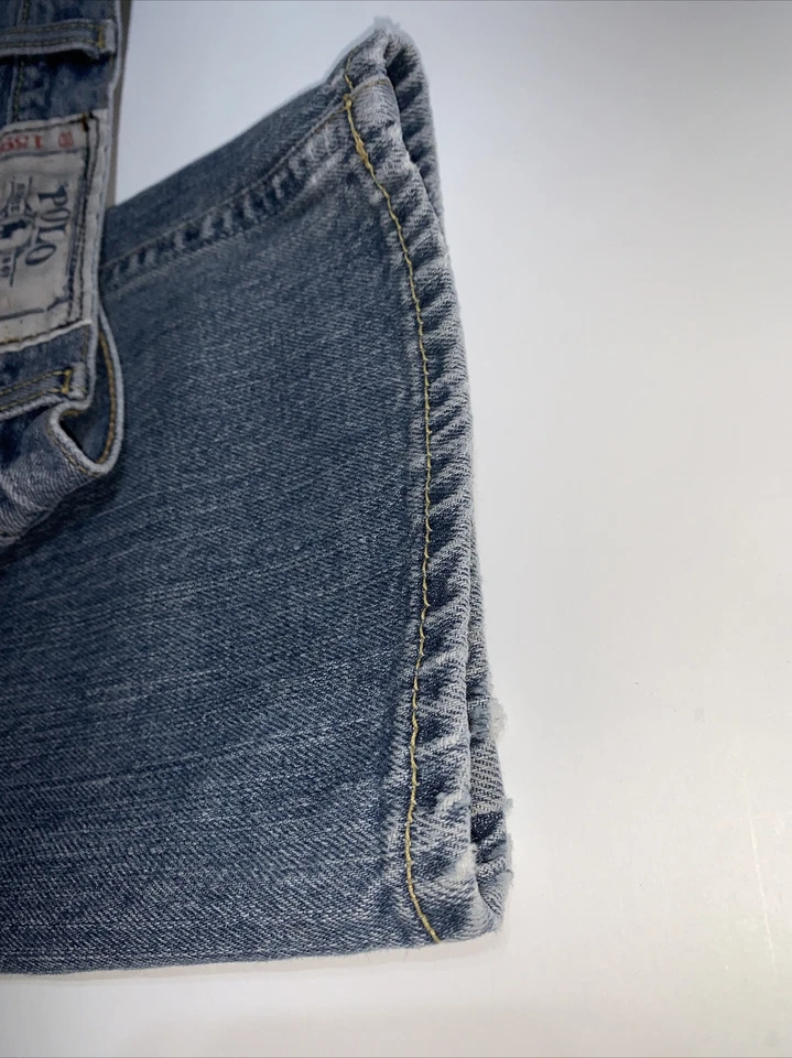 Ralph Lauren Polo Jeans Straight Leg Medium Light Wash Boys Size 14 28length - Image 4 of 4