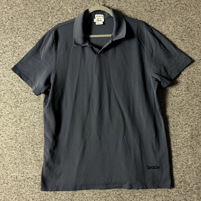 Brady Live Men's Size XL Purple Short Sleeve Collared Polo Shirt