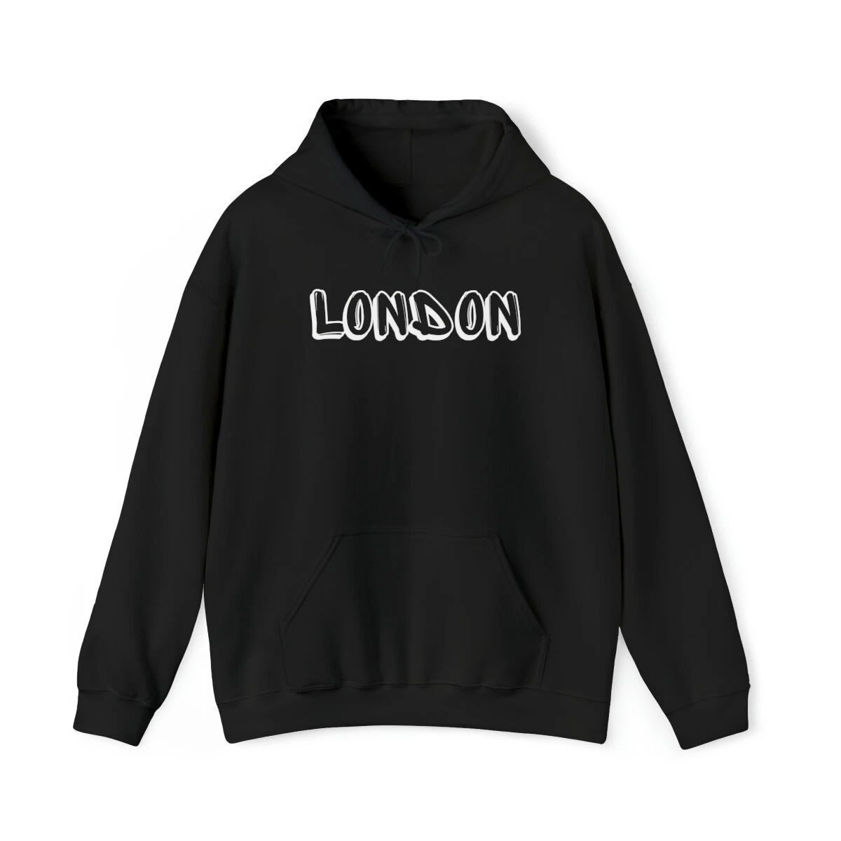 London Travel Lifestyle Hooded Sweatshirt, London City Travel Hoodie