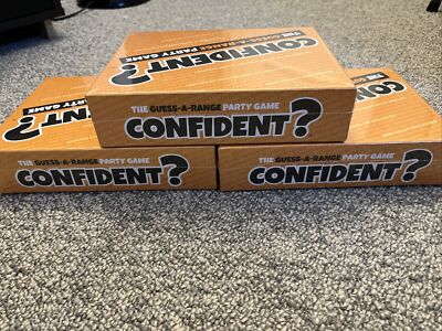 Confident? the Guess-A-Range Party Game USA Edition 2-30 Players Trivia New